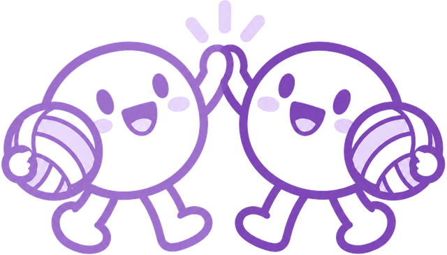 ハイタッチするCOCOのキャラクター